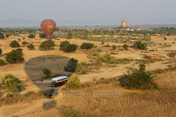 Ballons over Bagan