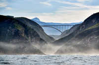 Bloukrans Bridge from seaside
