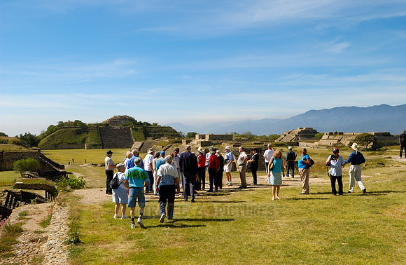 Pyramids of  Monte Alban