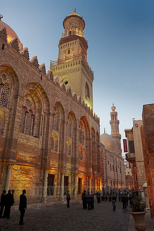 night shot in islamic Cairo