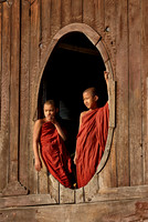 young monks at Shwe Yaungwe monastery