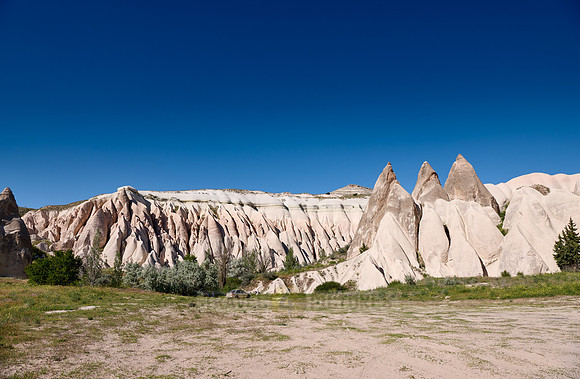 landscape of Rose Valley Goreme