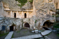 facade of Sumbullu church or Jacinth church, Ihlara valley