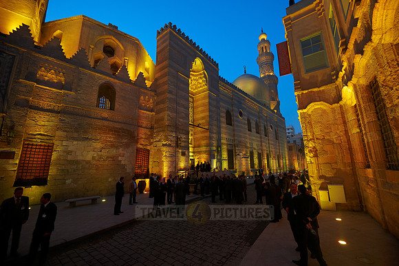 night shot in islamic Cairo