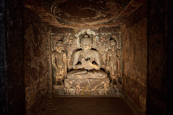 Ajanta caves, cave 6, Aurangabad