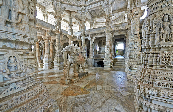 stone carved columns