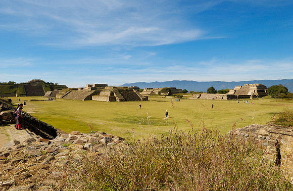 Pyramids of  Monte Alban