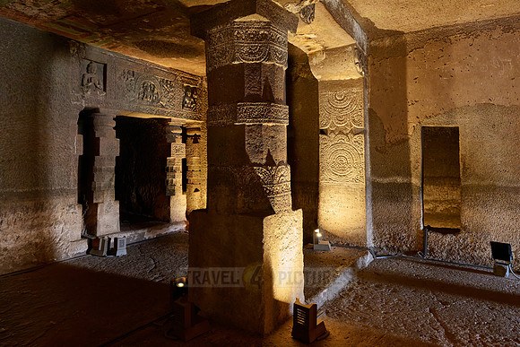 Ajanta caves, cave 21, Aurangabad
