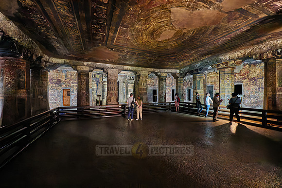 Ajanta caves, cave 17, Aurangabad