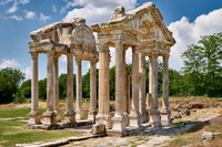 Tetrapylon in Aphrodisias Ancient City