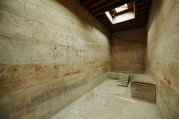fresco in tomb of Kagemni