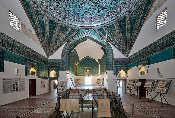 interior of Karatay Madrasa museum, Konya