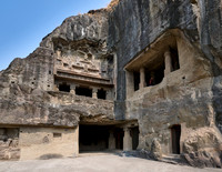 Ellora caves 1-8, Ellora Buddhist Cave Sambhajinagar