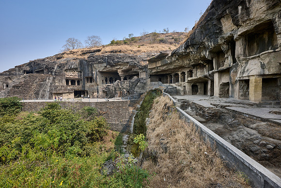 Ellora caves 1-8, Ellora Buddhist Cave Sambhajinagar