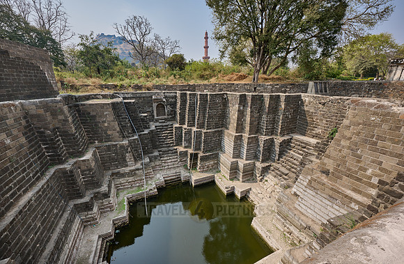 Saraswati Stepwell in Deogiri Fort