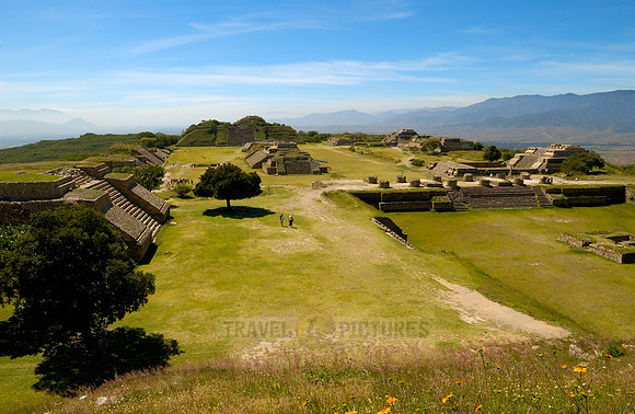 Pyramids of  Monte Alban
