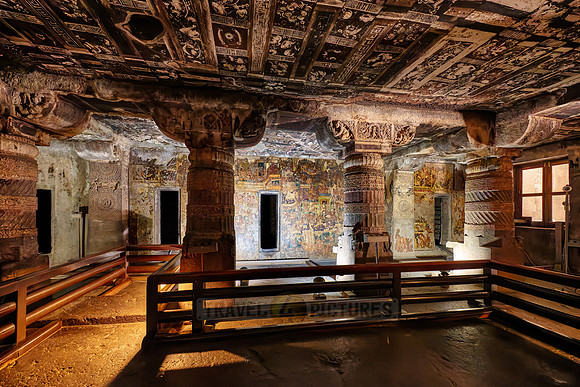 Ajanta caves, cave 2, Aurangabad
