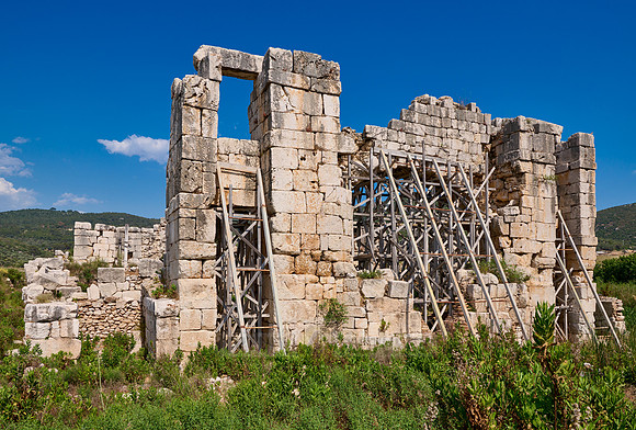 harbor thermal baths of Patara