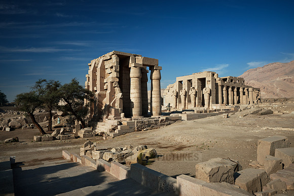 Ramesseum, temple of Ramesses II., Luxor