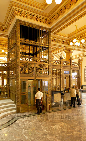 interior view of magnificent postal office
