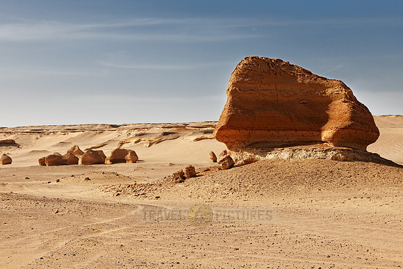 desert landscape at Wadi Hitan