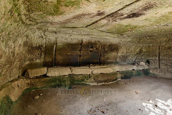 Tomb in Etruscan necropolis near Savano