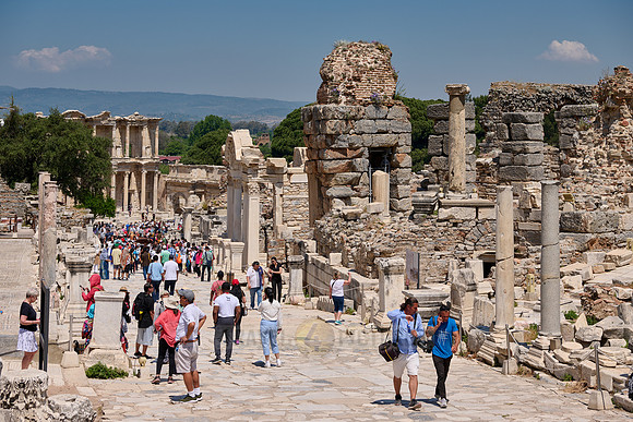 Curetes street in Ephesus