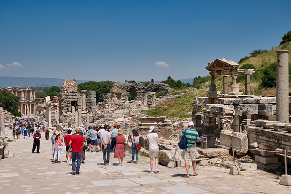 Curetes street in Ephesus