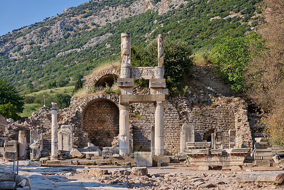 temple of Domitian in Ephesus