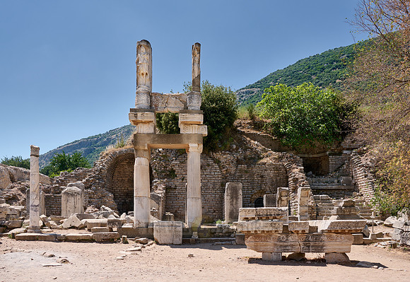 temple of Domitian in Ephesus