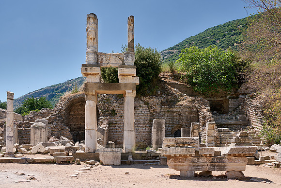 temple of Domitian in Ephesus