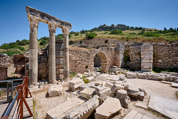 Scholastica Baths in Ephesus