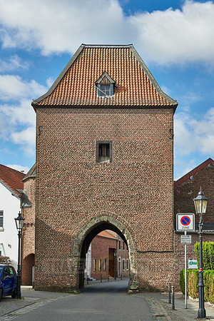 City gate in the old city wall of Gangelt
