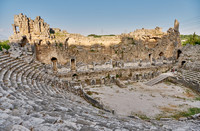 amphitheater of the Roman city of Perge