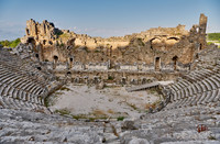 amphitheater of the Roman city of Perge