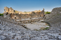 amphitheater of the Roman city of Perge