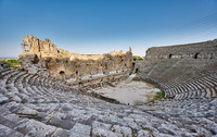 amphitheater of the Roman city of Perge