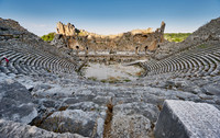 amphitheater of the Roman city of Perge