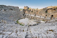 amphitheater of the Roman city of Perge