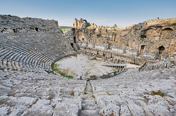 amphitheater of the Roman city of Perge