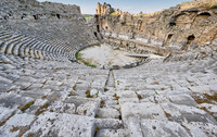 amphitheater of the Roman city of Perge