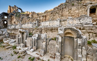 amphitheater of the Roman city of Perge