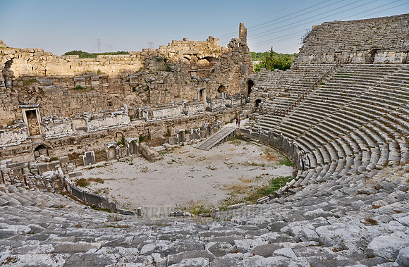 amphitheater of the Roman city of Perge