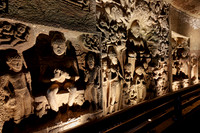 stone carvings of Cave No. 26 of Ajanta caves