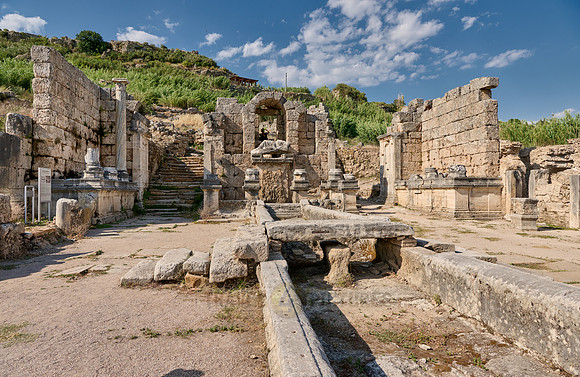 Nymphaeum (Fountain) of Kestros in Perge