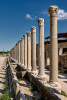 columns of western collonnaded street of Perge