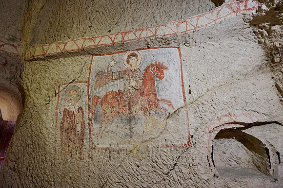 St. Basil Church in Goreme open air museum