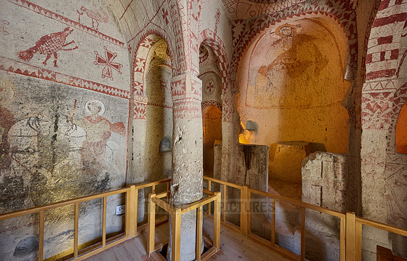 St. Basil Church in Goreme open air museum