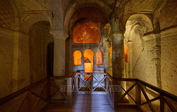 Maltese Cross Church in goreme open air museum