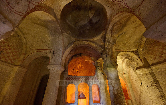 Maltese Cross Church in goreme open air museum